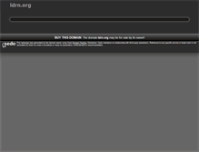 Tablet Screenshot of ldrn.org
